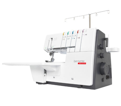 bernette by BERNINA Airlock b68 Pro Series Automatic Air Threading 5 thread Overlocker and Coverstitch combination machine