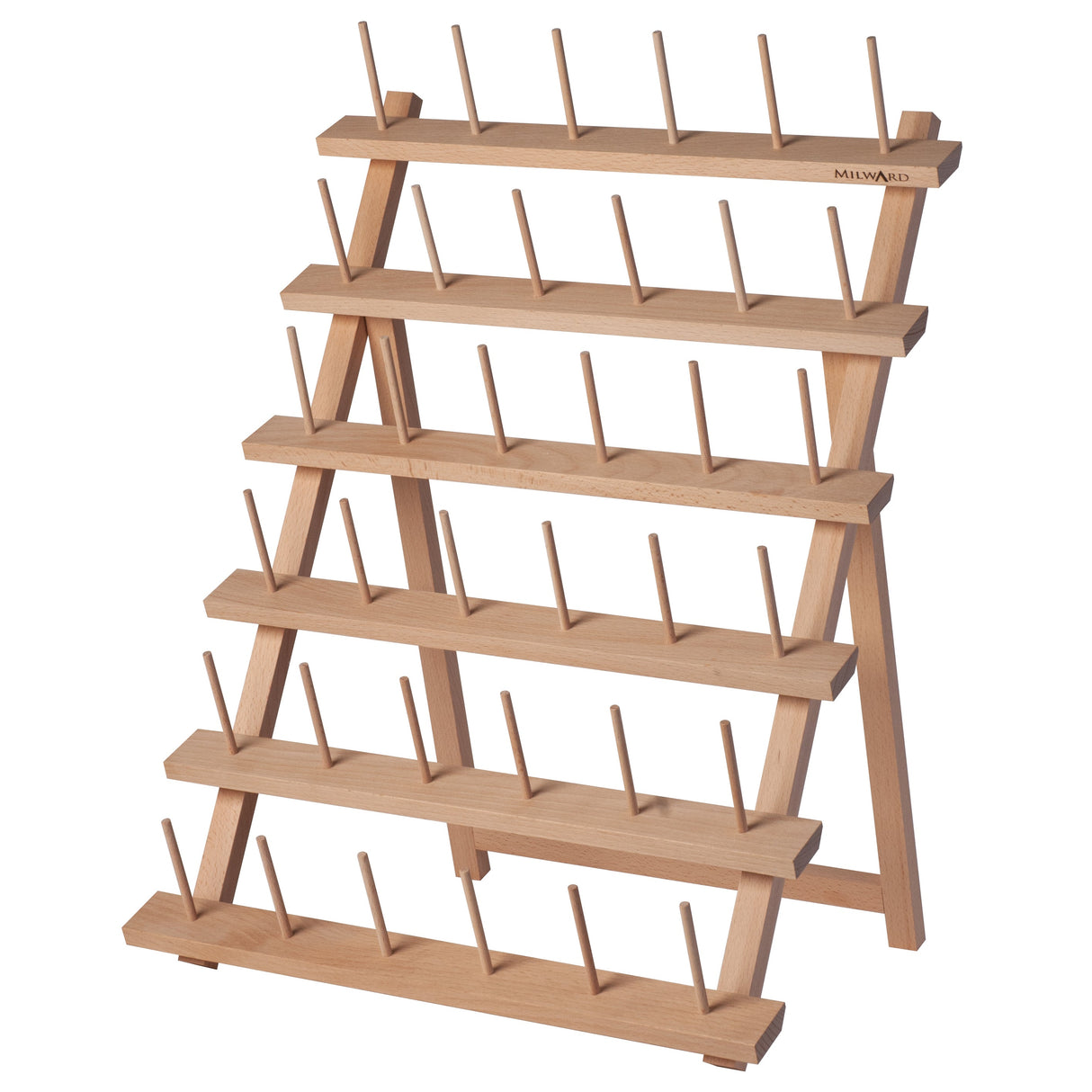 Spool Rack, Overlocking, Beech, 36 Spools