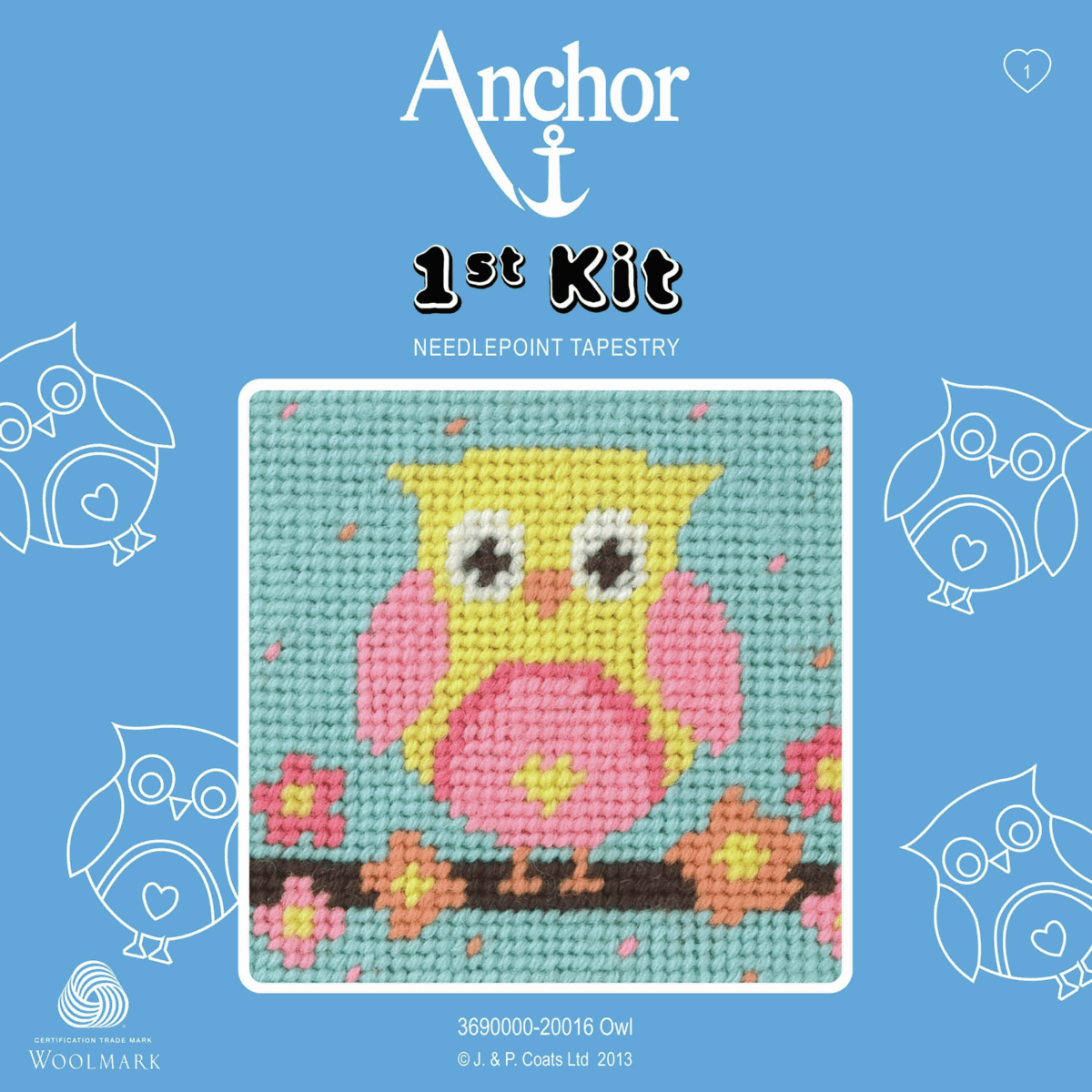 Anchor My 1st Tapestry Kit - Owl