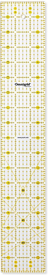 Prym Omnigrid Universal Ruler - 3 x 18 inch