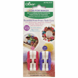 Clover Extra Small Pom Pom Maker Kit - 20mm & 25mm (0.75in & 1in)