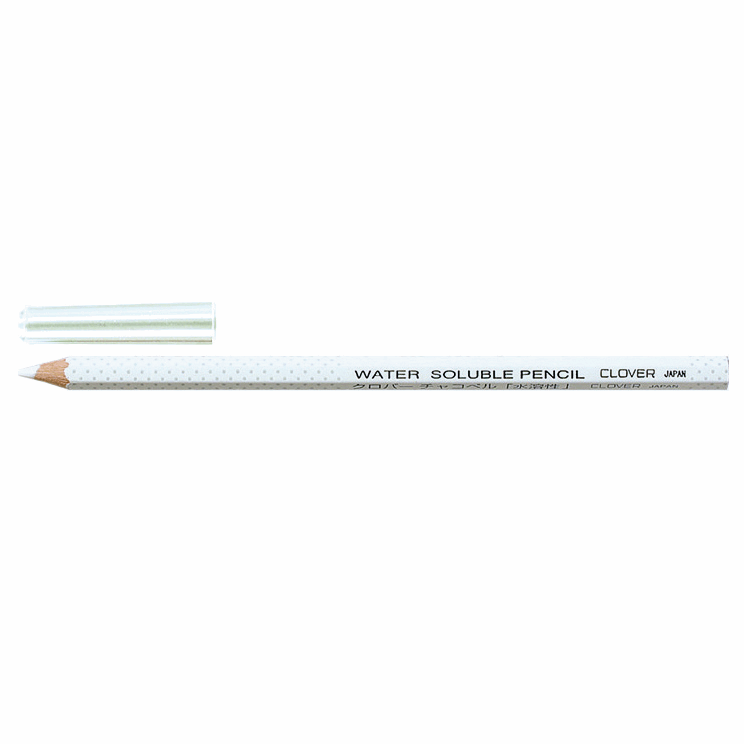 Clover White Water Soluble Pencil