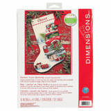 Counted Cross Stitch Stocking Kit - Santas Truck