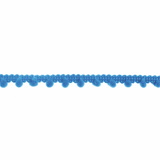 Trimits Small Turquoise Pom Pom Trim Edging - 27.4m x 7mm (Full roll)