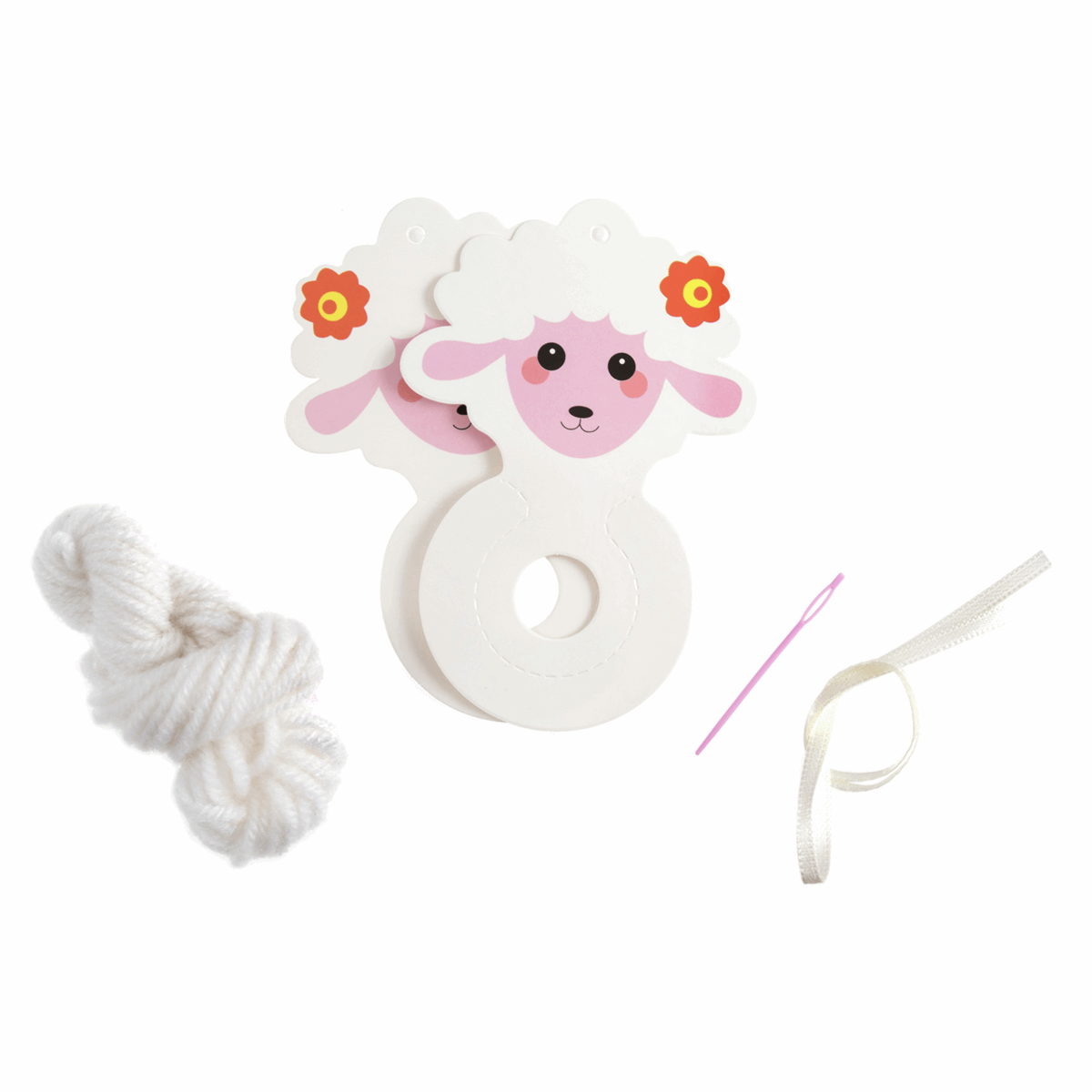 Trimits Pom Pom Decoration Kit - Easter Sheep