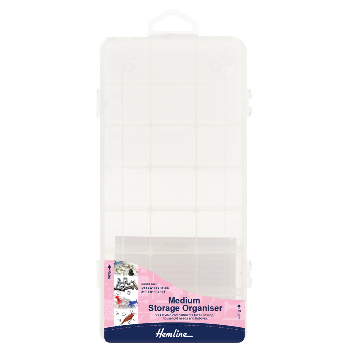 Plastic Storage Box - Medium