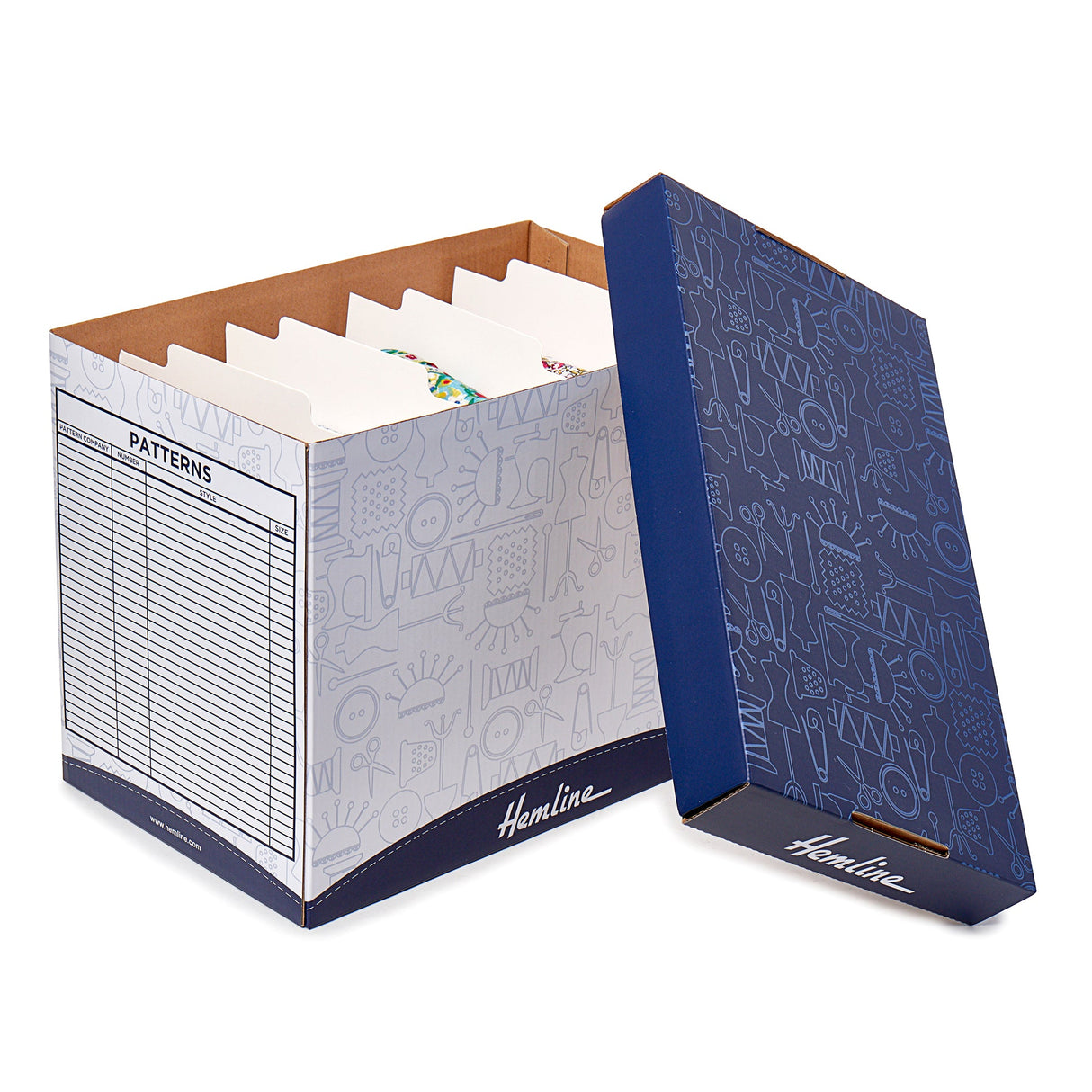 Pattern Filing Box