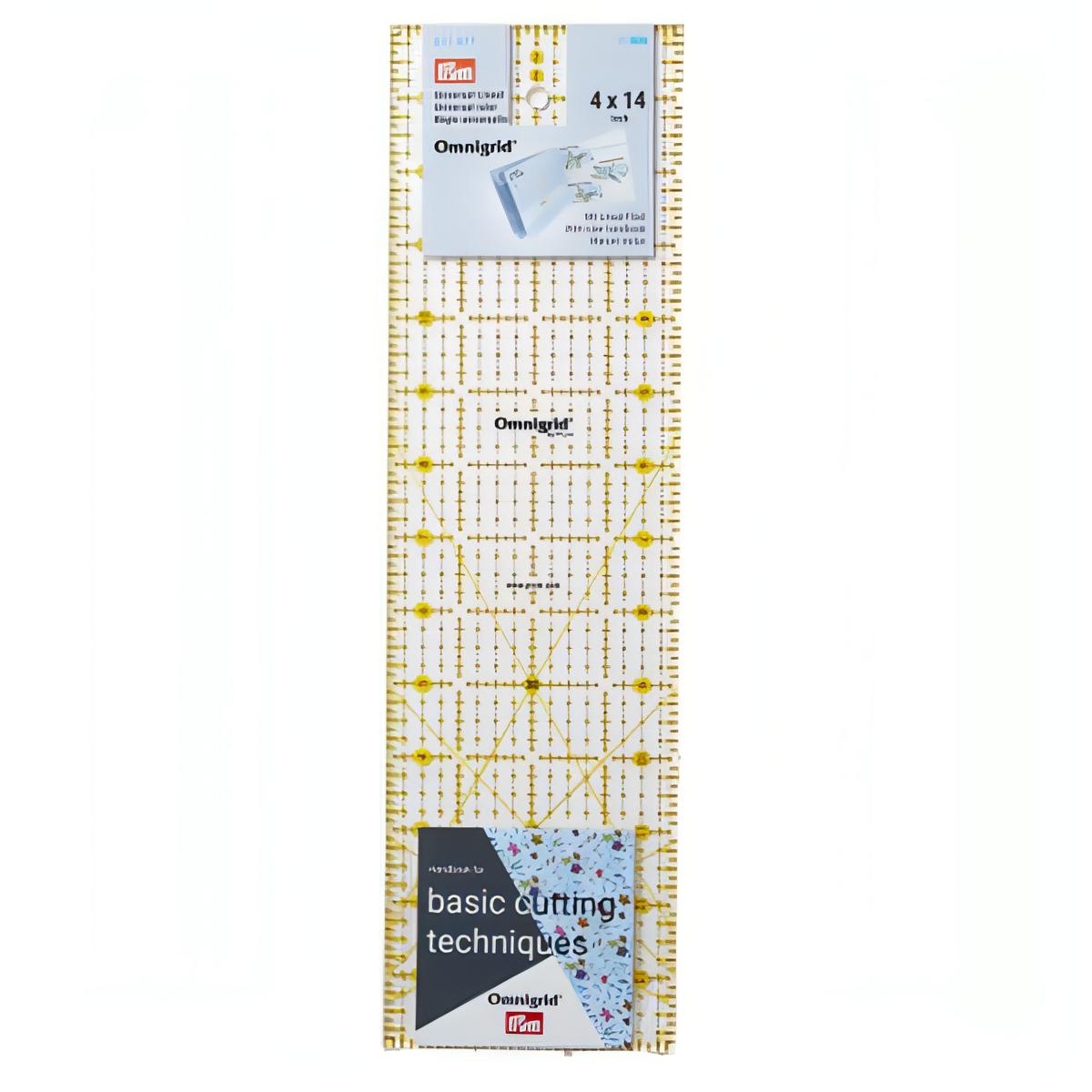 Prym Omnigrid Universal Ruler - 4 x 14 inch