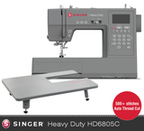 Singer Heavy Duty HD6805 Sewing Machine with auto thread cut - over 500 stitch applications